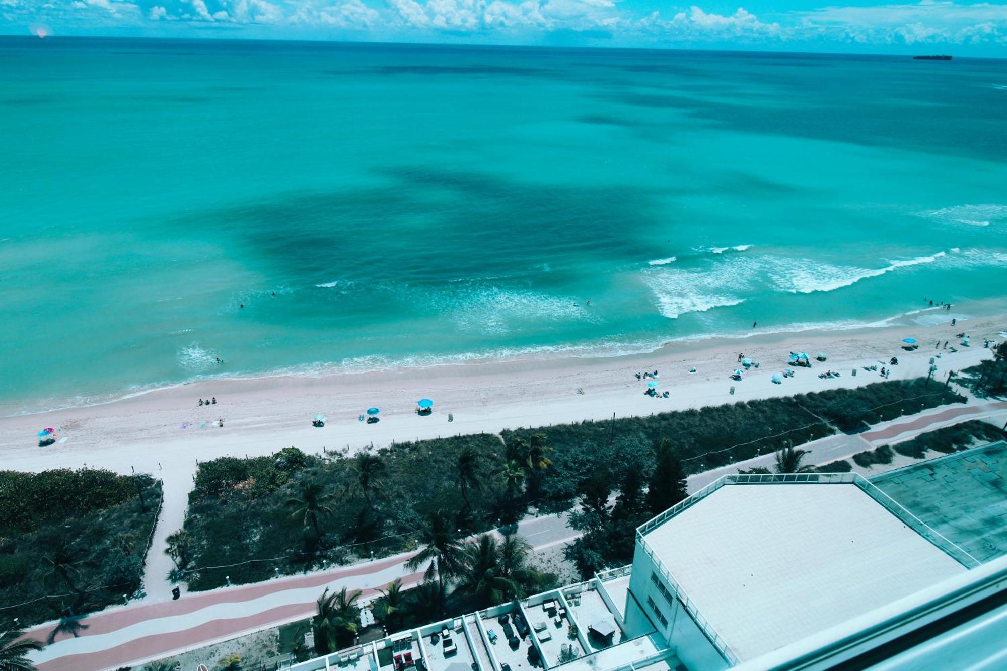 Castle 1733 Ocean View Studio With Direct Beach Access, Pool, Tennis & Free Parking Miami Beach Dış mekan fotoğraf