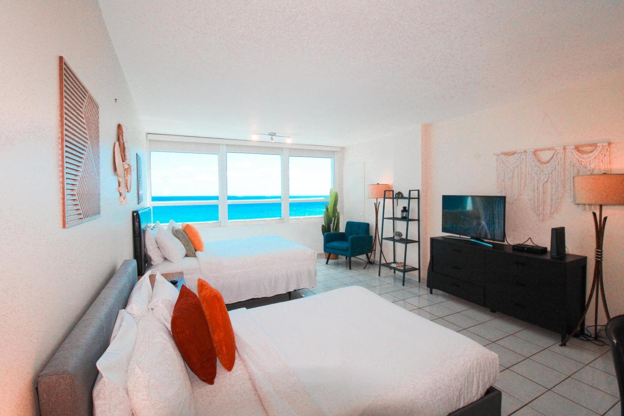 Castle 1733 Ocean View Studio With Direct Beach Access, Pool, Tennis & Free Parking Miami Beach Dış mekan fotoğraf